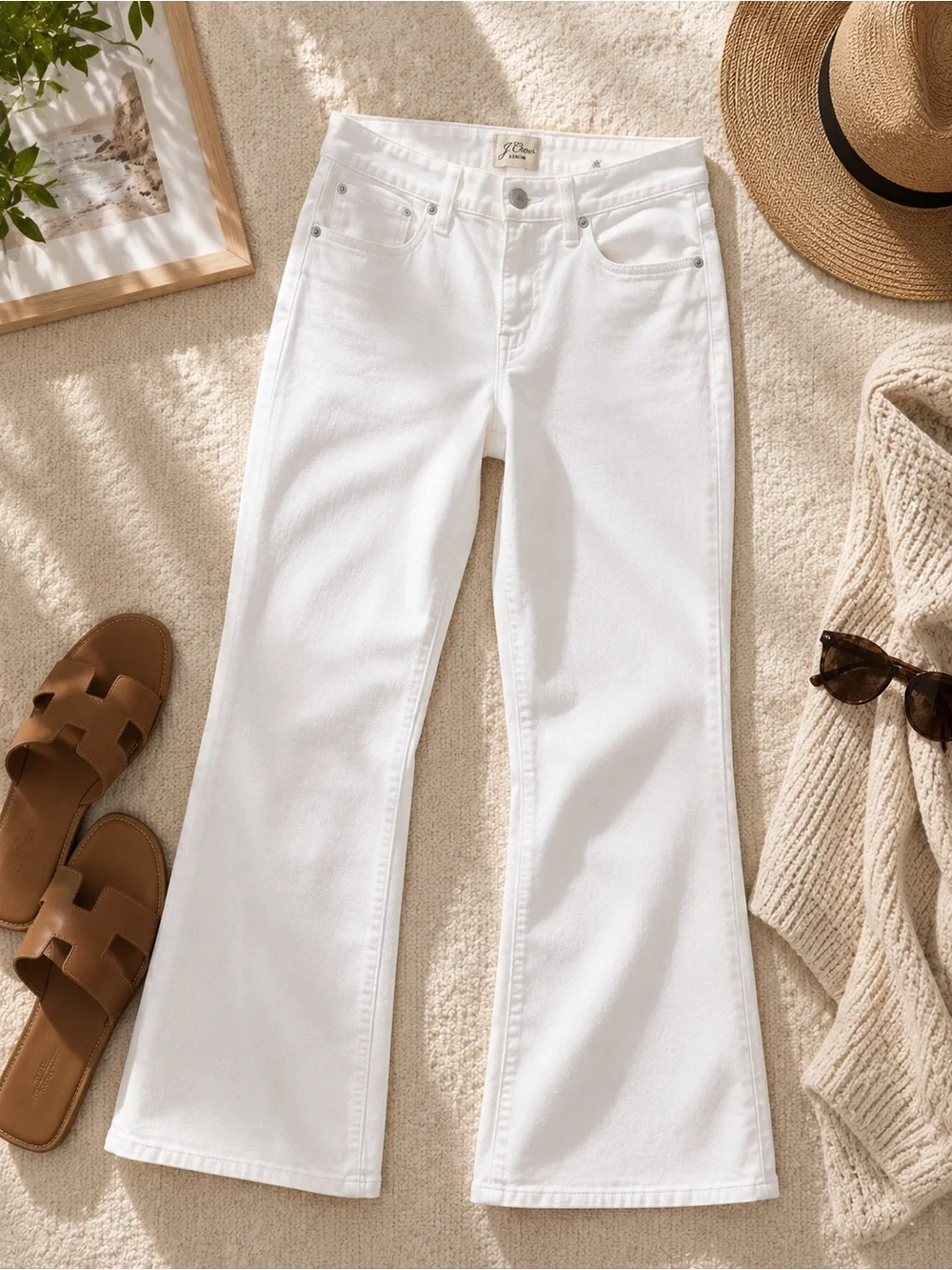 J. Crew classic white